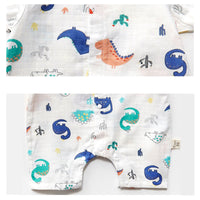 Load image into Gallery viewer, Baby Unisex Fruit Animals Cartoon Print Rompers Wholesale 220620282
