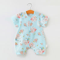 Load image into Gallery viewer, Baby Unisex Fruit Animals Cartoon Print Rompers Wholesale 220620282
