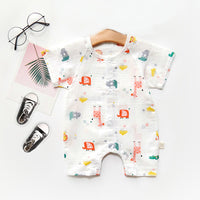 Load image into Gallery viewer, Baby Unisex Fruit Animals Cartoon Print Rompers Wholesale 220620282
