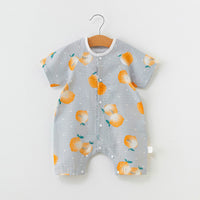 Load image into Gallery viewer, Baby Unisex Fruit Animals Cartoon Print Rompers Wholesale 220620282
