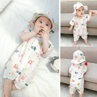 Load image into Gallery viewer, Baby Unisex Fruit Animals Cartoon Print Rompers Wholesale 220620282
