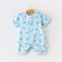 Load image into Gallery viewer, Baby Unisex Fruit Animals Cartoon Print Rompers Wholesale 220620282
