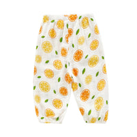 Load image into Gallery viewer, Baby Kid Unisex Flower Fruit Cartoon Print Pants Wholesale 220620283
