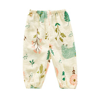 Load image into Gallery viewer, Baby Kid Unisex Flower Fruit Cartoon Print Pants Wholesale 220620283
