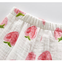 Load image into Gallery viewer, Baby Kid Unisex Flower Fruit Cartoon Print Pants Wholesale 220620283
