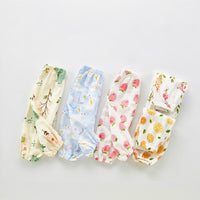 Load image into Gallery viewer, Baby Kid Unisex Flower Fruit Cartoon Print Pants Wholesale 220620283
