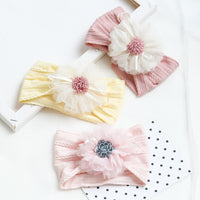 Load image into Gallery viewer, Girls Solid Color Flower Accessories Headwear Wholesale 220620284
