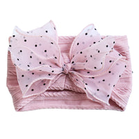 Load image into Gallery viewer, Girls Solid Color Polka dots Bow Accessories Headwear Wholesale 220620285
