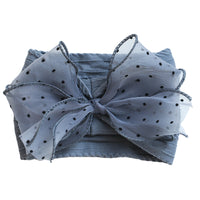 Load image into Gallery viewer, Girls Solid Color Polka dots Bow Accessories Headwear Wholesale 220620285
