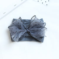 Load image into Gallery viewer, Girls Solid Color Polka dots Bow Accessories Headwear Wholesale 220620285

