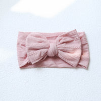 Load image into Gallery viewer, Girls Solid Color Bow Accessories Headwear Wholesale 220620288
