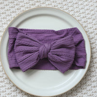 Load image into Gallery viewer, Girls Solid Color Bow Accessories Headwear Wholesale 220620288
