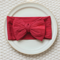 Load image into Gallery viewer, Girls Solid Color Bow Accessories Headwear Wholesale 220620288
