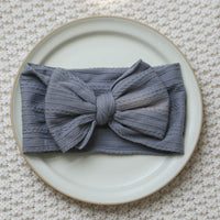 Load image into Gallery viewer, Girls Solid Color Bow Accessories Headwear Wholesale 220620288
