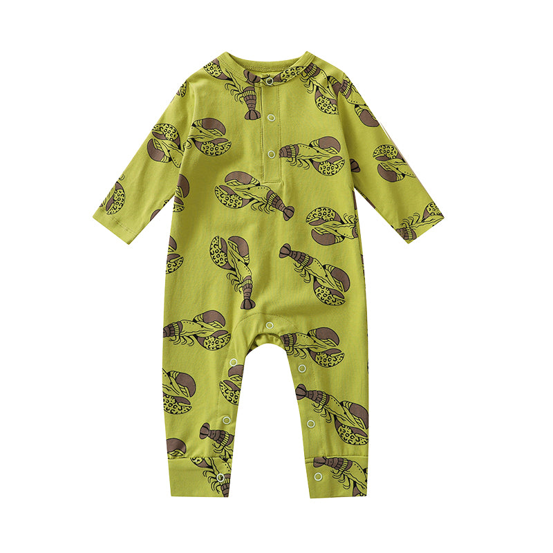 Baby Unisex Animals Cartoon Jumpsuits Wholesale 220620294