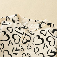 Load image into Gallery viewer, Baby Unisex Love heart Bow Print Valentine&#39;s Day Jumpsuits Wholesale 220620295
