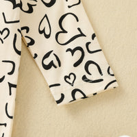 Load image into Gallery viewer, Baby Unisex Love heart Bow Print Valentine&#39;s Day Jumpsuits Wholesale 220620295
