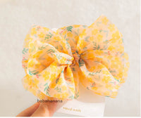 Load image into Gallery viewer, Girls Flower Bow Print Accessories Headwear Wholesale 220620302
