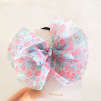 Load image into Gallery viewer, Girls Flower Bow Print Accessories Headwear Wholesale 220620302
