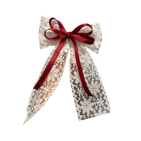 Load image into Gallery viewer, Girls Bow Lace Accessories Headwear Wholesale 220620311
