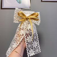 Load image into Gallery viewer, Girls Bow Lace Accessories Headwear Wholesale 220620311
