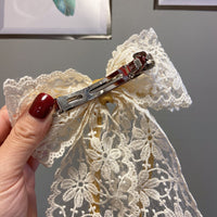 Load image into Gallery viewer, Girls Bow Lace Accessories Headwear Wholesale 220620311
