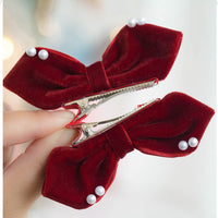 Load image into Gallery viewer, Girls Solid Color Bow Accessories Headwear Wholesale 220620342
