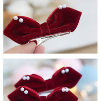 Load image into Gallery viewer, Girls Solid Color Bow Accessories Headwear Wholesale 220620342
