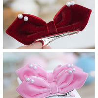 Load image into Gallery viewer, Girls Solid Color Bow Accessories Headwear Wholesale 220620342
