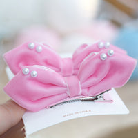 Load image into Gallery viewer, Girls Solid Color Bow Accessories Headwear Wholesale 220620342
