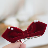Load image into Gallery viewer, Girls Solid Color Bow Accessories Headwear Wholesale 220620342
