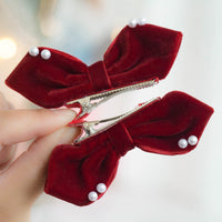 Load image into Gallery viewer, Girls Solid Color Bow Accessories Headwear Wholesale 220620342
