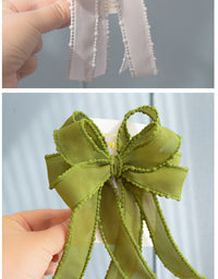 Load image into Gallery viewer, Girls Solid Color Bow Accessories Headwear Wholesale 220620349
