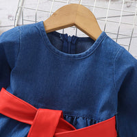Load image into Gallery viewer, Baby Kid Girls Solid Color Dresses Wholesale 220620352
