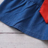 Load image into Gallery viewer, Baby Kid Girls Solid Color Dresses Wholesale 220620352
