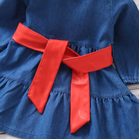 Load image into Gallery viewer, Baby Kid Girls Solid Color Dresses Wholesale 220620352
