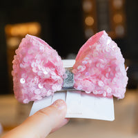 Load image into Gallery viewer, Girls Solid Color Bow Accessories Headwear Wholesale 220620419

