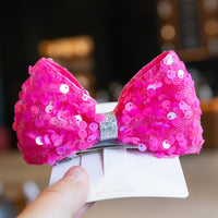 Load image into Gallery viewer, Girls Solid Color Bow Accessories Headwear Wholesale 220620419
