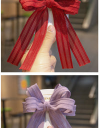 Load image into Gallery viewer, Girls Solid Color Bow Accessories Headwear Wholesale 220620435

