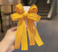 Load image into Gallery viewer, Girls Solid Color Bow Accessories Headwear Wholesale 220620435
