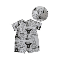Load image into Gallery viewer, Baby Unisex Cartoon Print Jumpsuits Wholesale 220620463
