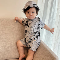 Load image into Gallery viewer, Baby Unisex Cartoon Print Jumpsuits Wholesale 220620463
