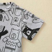 Load image into Gallery viewer, Baby Unisex Cartoon Print Jumpsuits Wholesale 220620463

