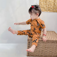 Load image into Gallery viewer, Baby Unisex Animals Print Jumpsuits Wholesale 220620473
