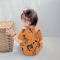 Load image into Gallery viewer, Baby Unisex Animals Print Jumpsuits Wholesale 220620473
