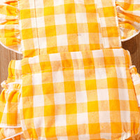 Load image into Gallery viewer, Baby Unisex Checked Bow Rompers Wholesale 220620484
