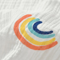 Load image into Gallery viewer, 2 Pieces Set Baby Kid Unisex Rainbow Cartoon Print Tops And Pants Sleepwears Wholesale 220620493
