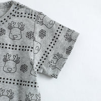 Load image into Gallery viewer, Baby Unisex Animals Cartoon Print Rompers Wholesale 220620494
