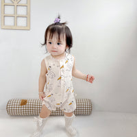 Load image into Gallery viewer, Baby Unisex Animals Cartoon Print Rompers Wholesale 220620495
