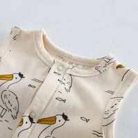 Load image into Gallery viewer, Baby Unisex Animals Cartoon Print Rompers Wholesale 220620495
